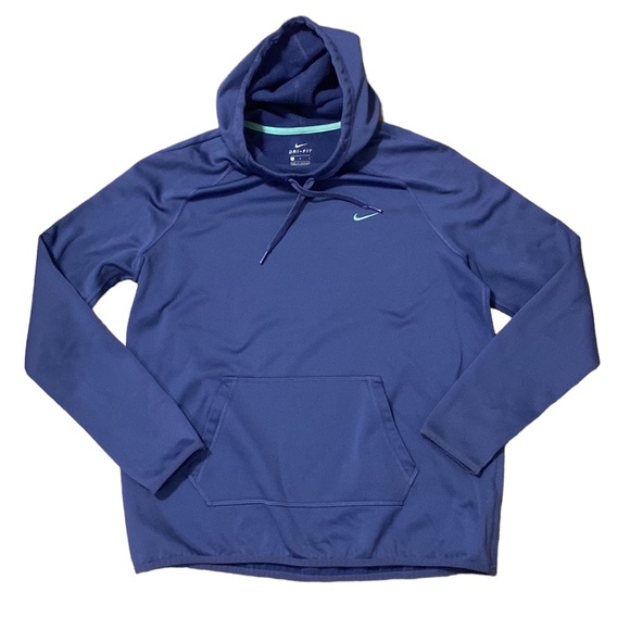 NIKE DRI-FIT women’s hoodie fleece lined large - Picture 1 of 7